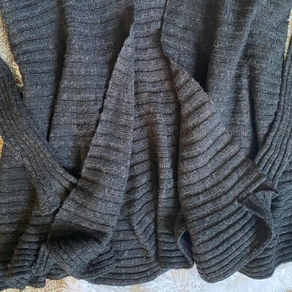 Free People Wool Blend Open Front Sweater Cardigan - Picture 3 of 8